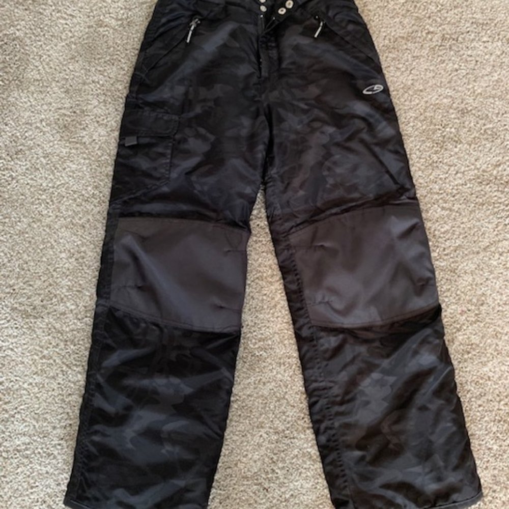 Youth Unisex Champion C9 Insulated Adjustable Waist Snowboard Pants Large 12/14